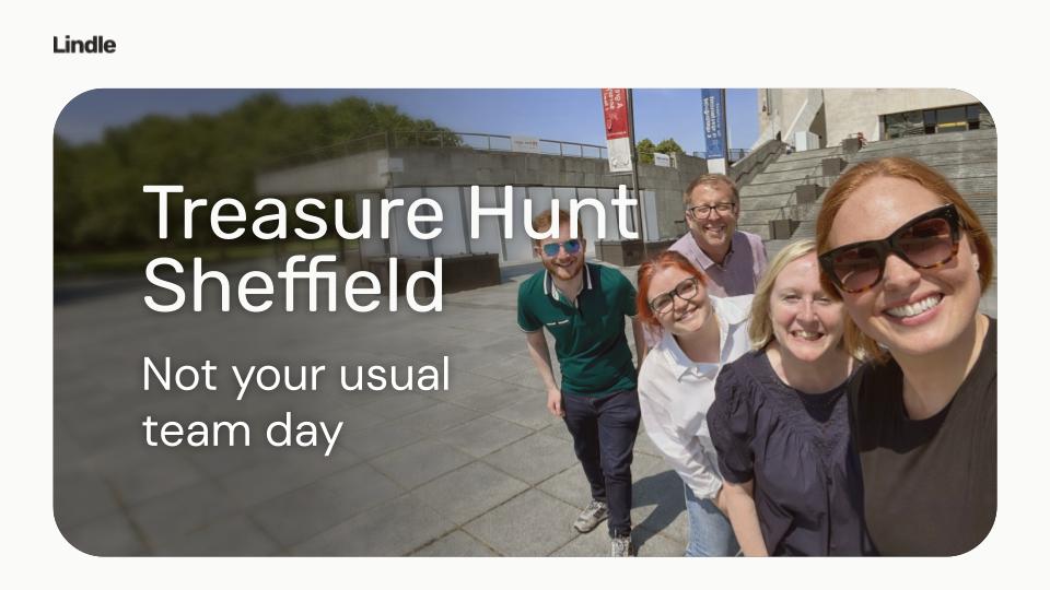 Treasure Hunt Sheffield - not your usual team day